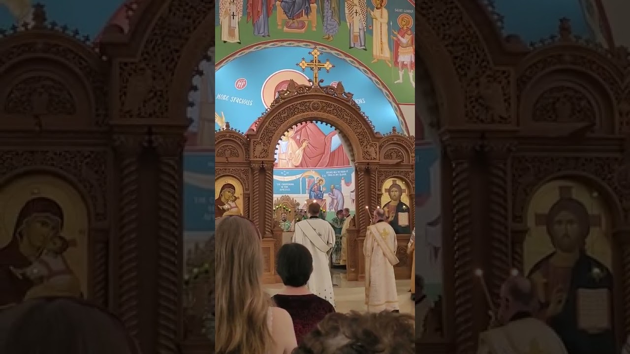 Bishop Basil (Essey) Leads the Clergy - Hierarchical Divine Liturgy - DOWAMA