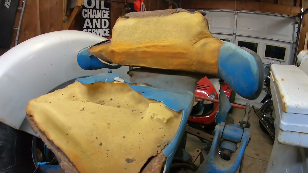 Ford 5000 Seat Replacement!