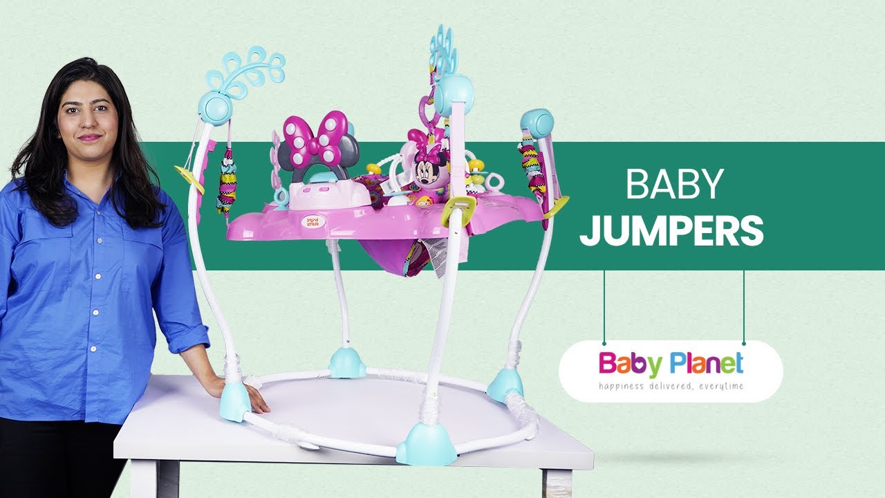 Disney Baby Minnie Mouse PeekABoo Activity Jumper | Baby Planet