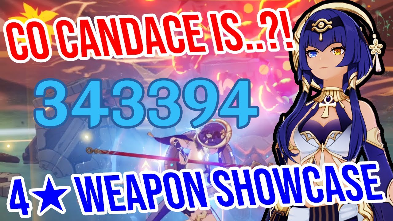 C0 Кэндис УДИВИТЕЛЬНО...?! 4★ Демонстрация оружия! Genshin Impact 3.1