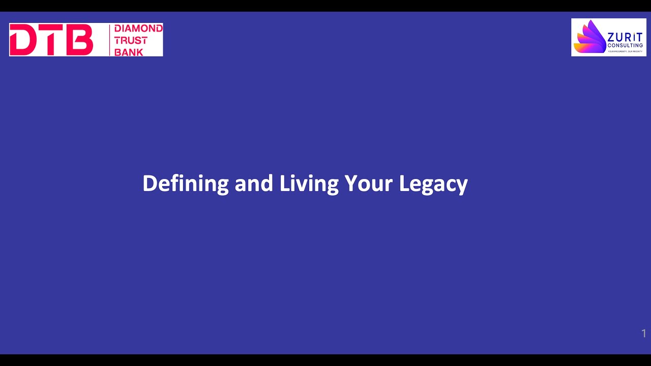 Module 5 - Planning Your Legacy