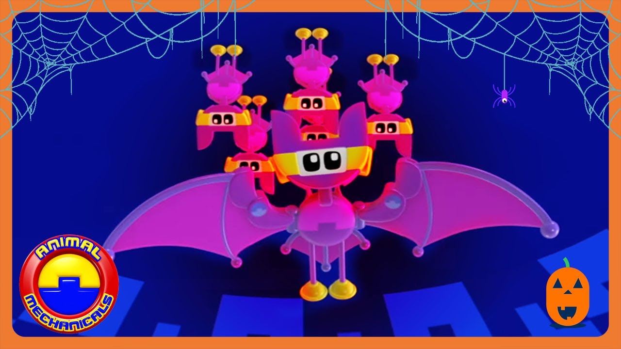 Mechana-Bat Island 🎃 Animal Mechanicals Halloween 🎃 WildBrain Robots