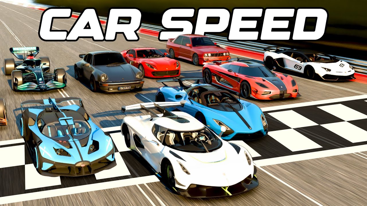 Car Speed Comparison (2025)