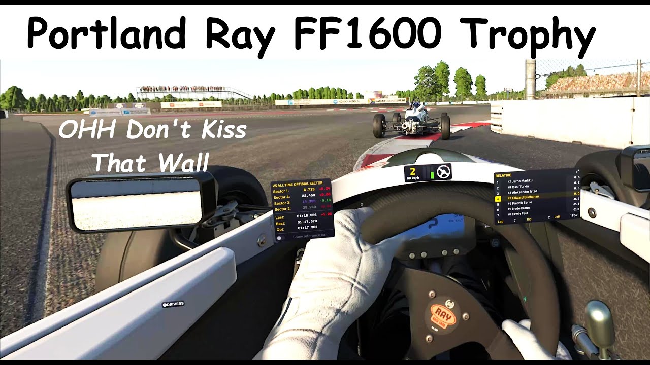 iRacing Portland International Raceway Ray FF1600