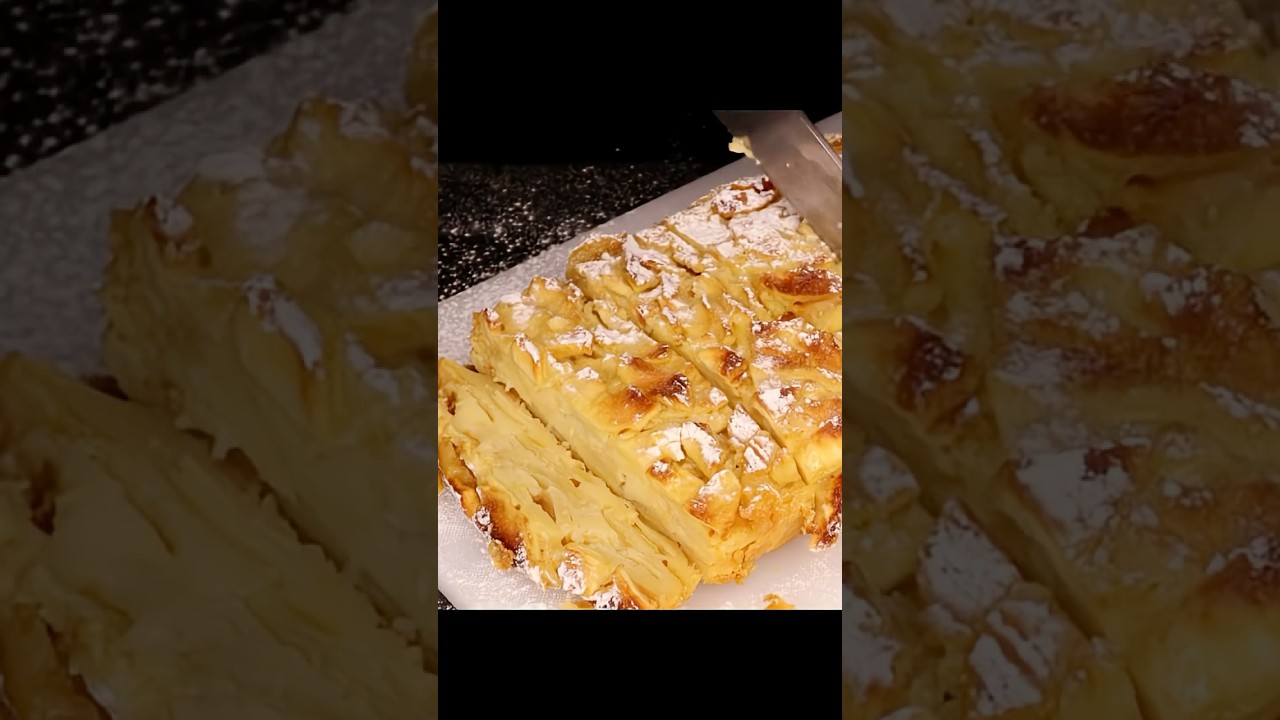 Лучший быстрый рецепт яблочного пирога! 🍏