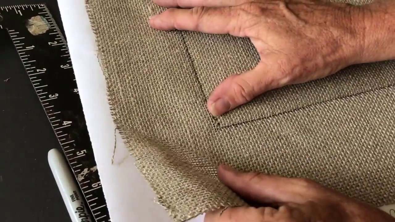 How to make an EASY RUG HOOKING PATTERN