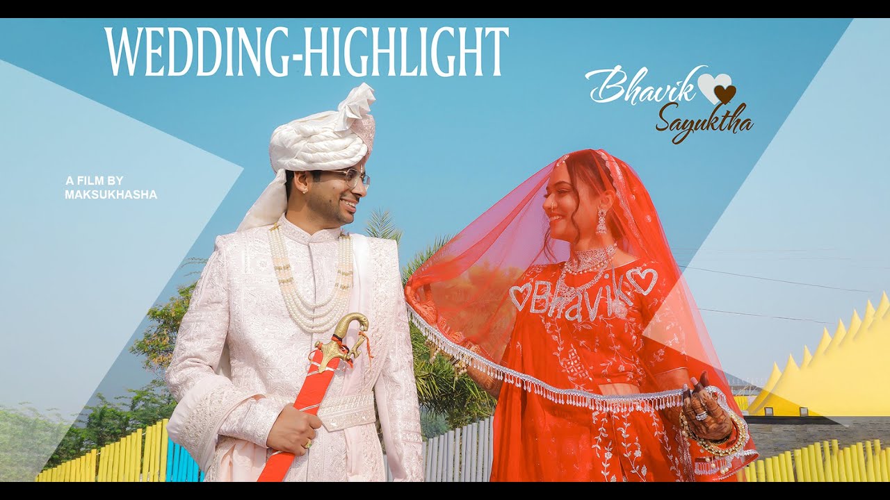 KARAN {Bhavik} & SAYUKTHA | Wedding Highlight | King Muthaliya Resort | Takhatgarh-2023 | INDIA