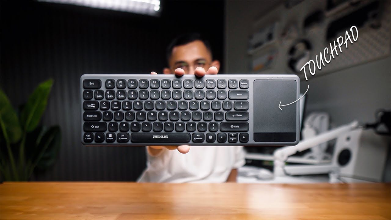 REXUS KL200 - Keyboard Kantor Wireless dengan Touch Pad - Unboxing, First Impression & Comparison