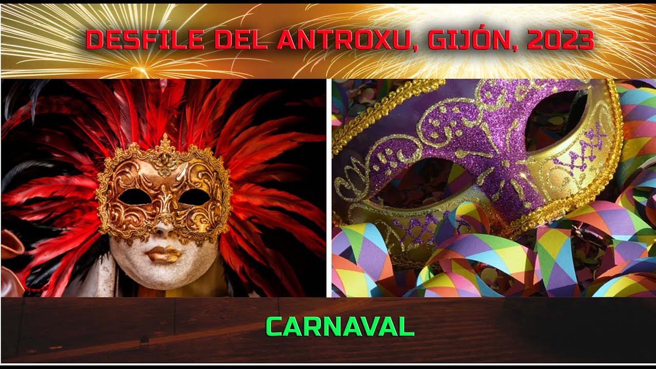 Desfile Antroxu, Gijón. Carnaval 2023
