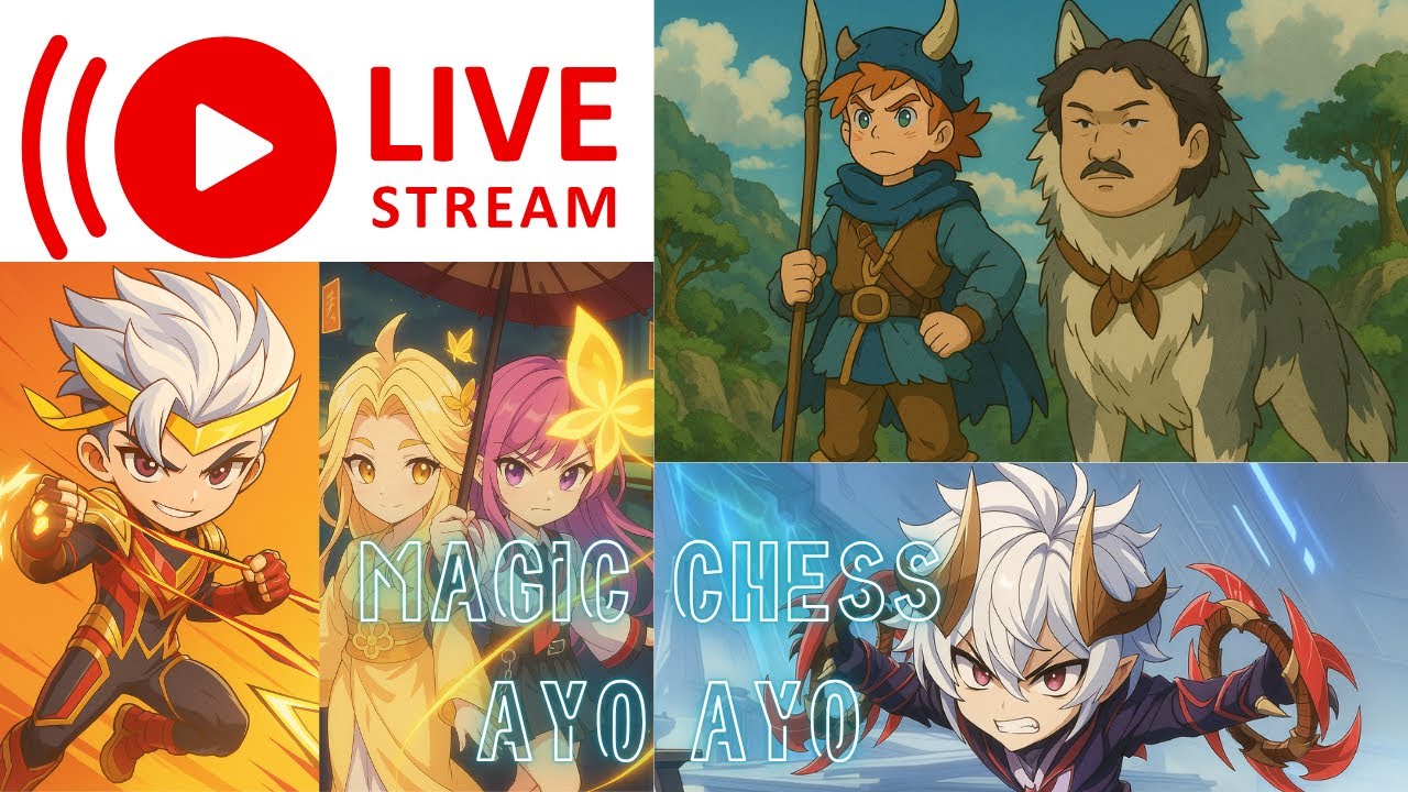 MAGIC CHESS AYO AYO | jam 3 kita mcgg sekarang chill dulu
