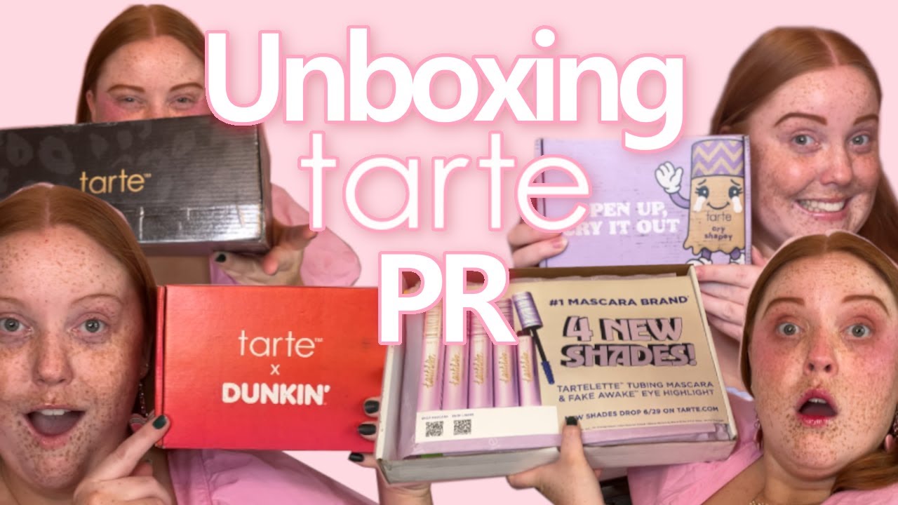 ♡ Unboxing Tarte PR + Tutorial! ♡
