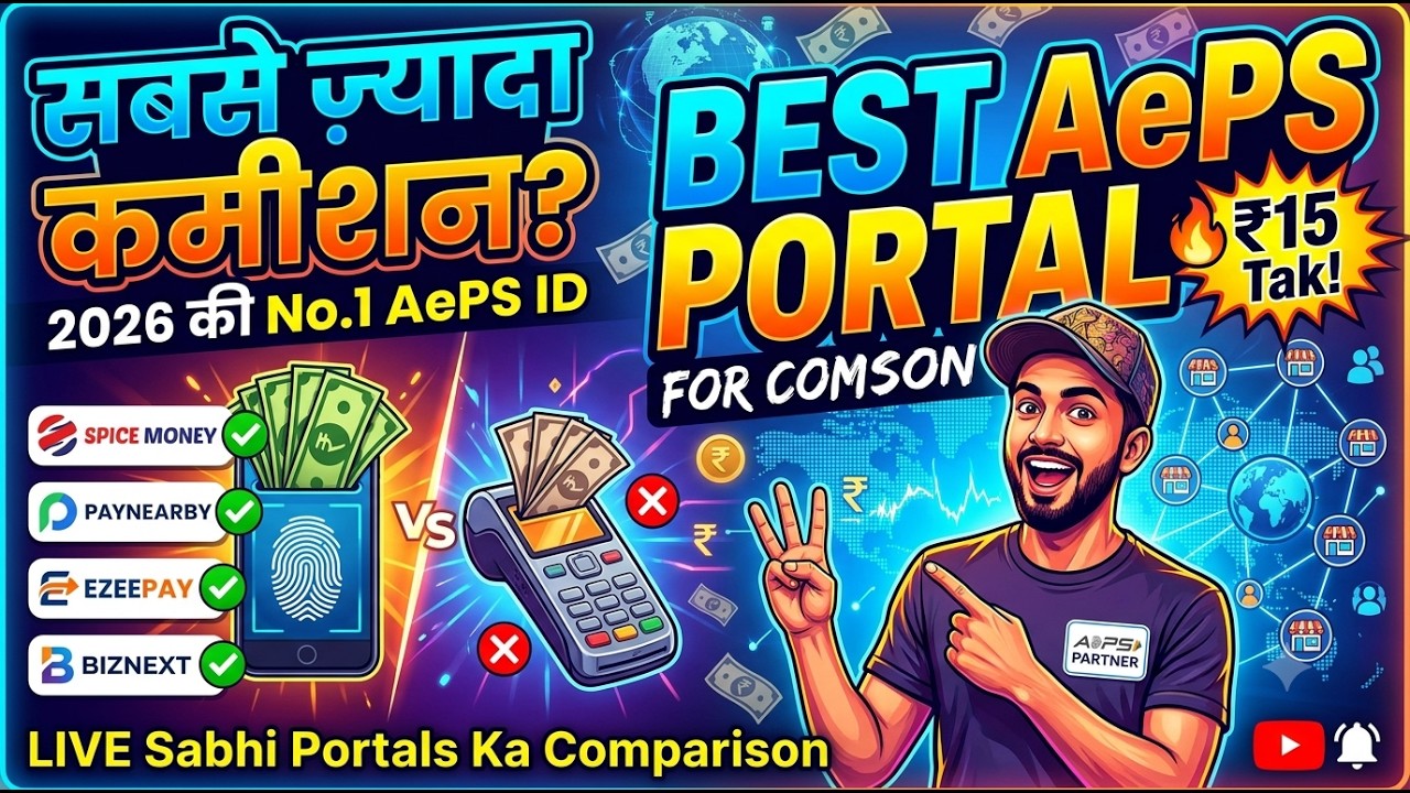 Best AEPS Portal with Highest Commission 2026 | Which AEPS Portal Offers the Highest Commission?