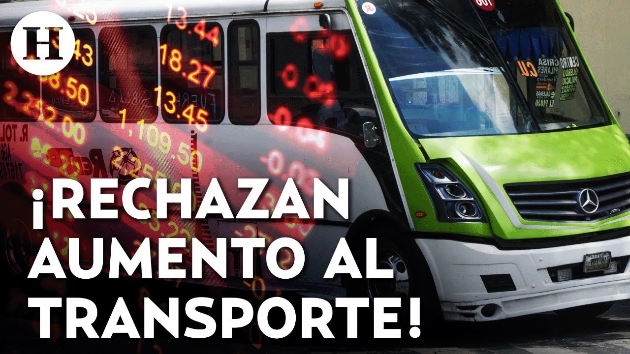 Usuarios del transporte rechazan aumento de tarifa en Edomex; denuncian unidades inseguras y sucias