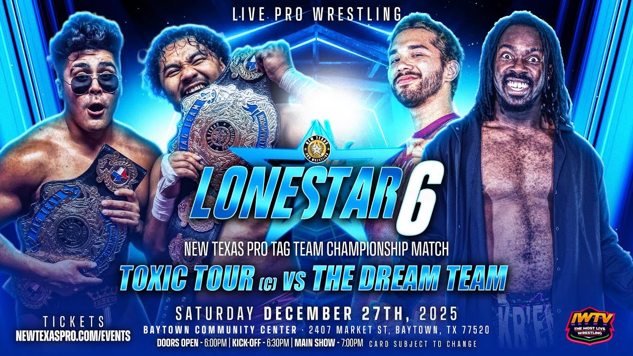 New Texas Pro Wrestling presents: Lonestar 6 Kickoff