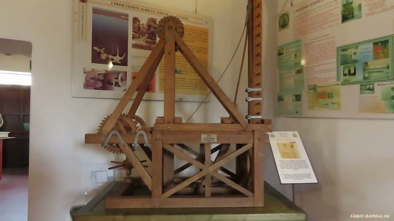 Mulino di Mora Bassa e le macchine di Leonardo da Vinci