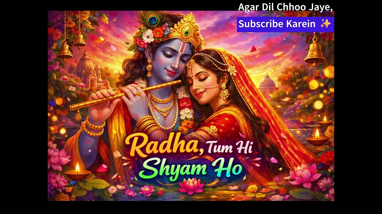 Radha Tum Hi Shyam Ho | Peaceful Radha Krishna Bhajan | Soulful Devotion