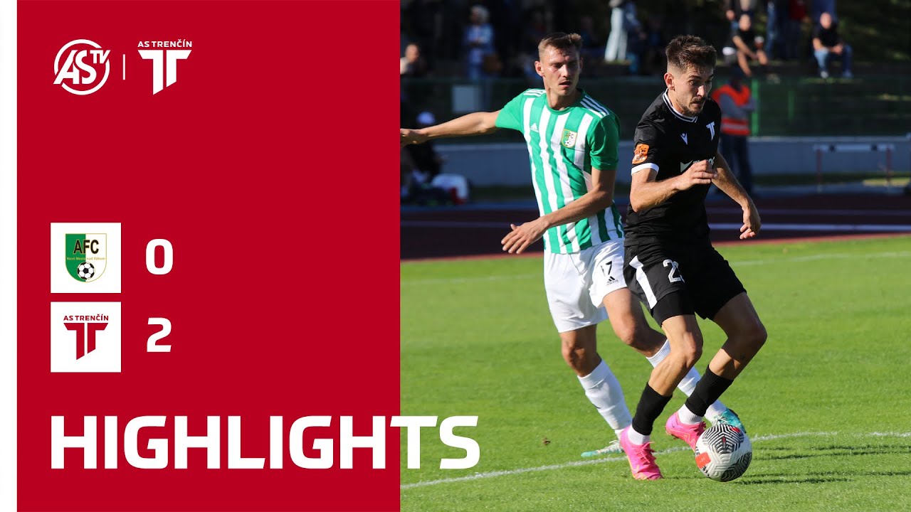 SLOVNAFT CUP | Highlights | AFC Nové Mesto nad Váhom - AS Trenčín 0:2 (0:1)