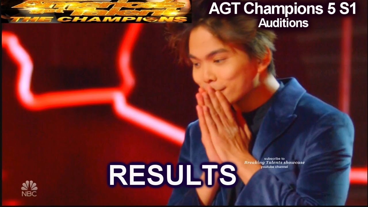 RESULTS  Vote from Superfans The Champions 5 Audition | America's Got Talent AGT