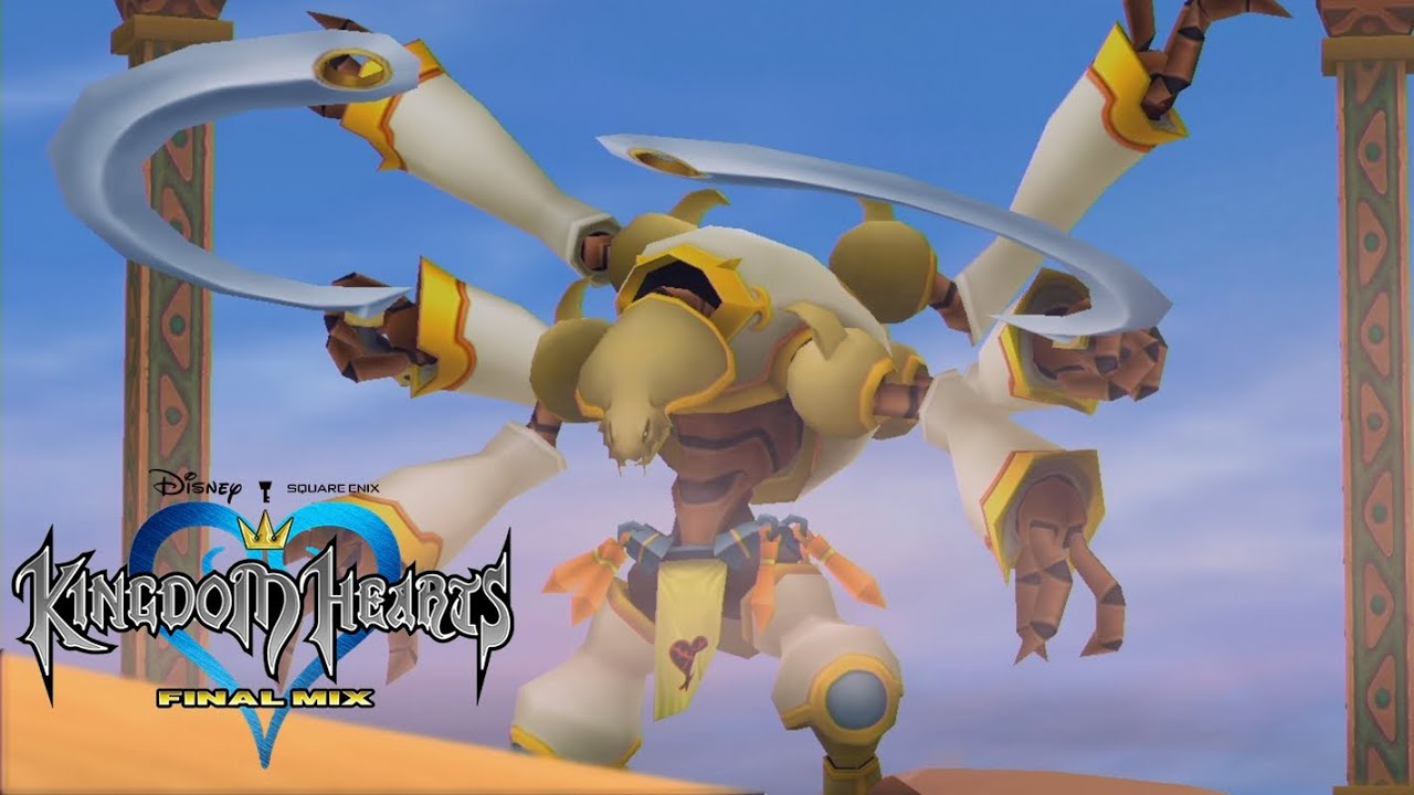 キングダムハーツ Final Mix (KH1.5) Part 16 カートジーサ戦 [Lv1/初期武器/ノーダメージ/プラウドモード]