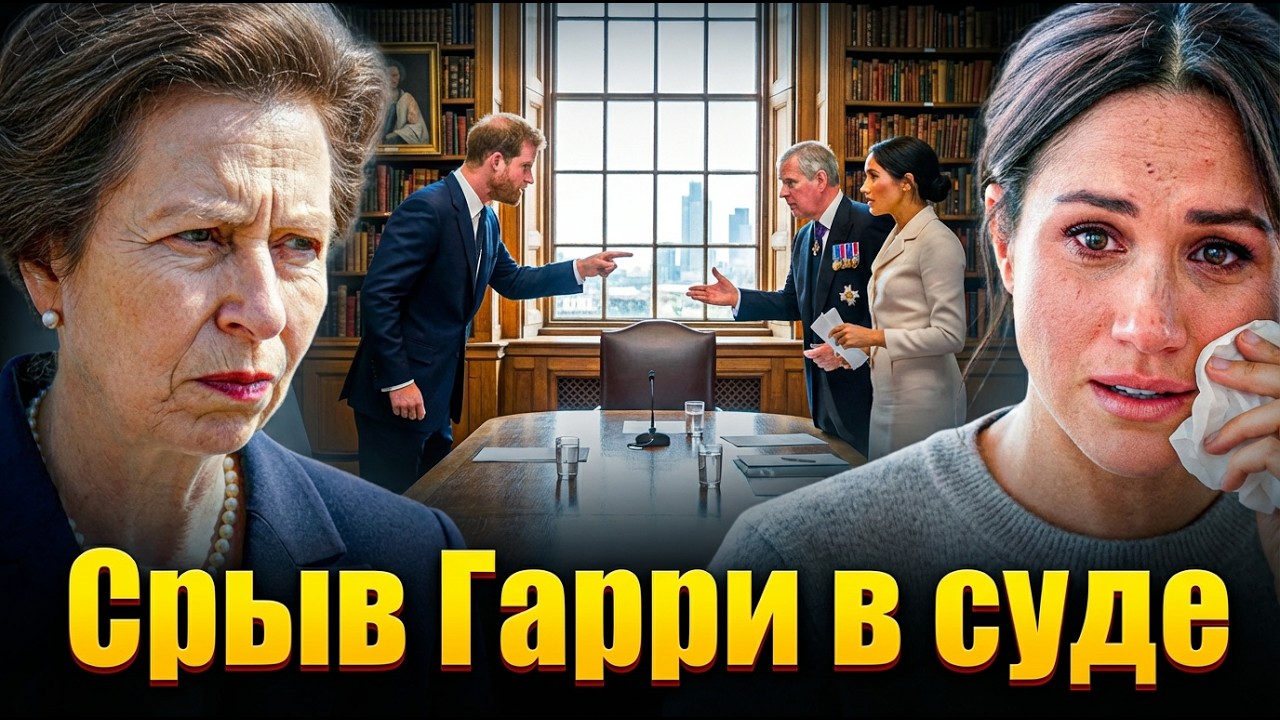 Последние НОВОСТИ о разводе Гарри и Меган. Подписано соглашение об опеке. Гарри обвиняет Меган и Эн