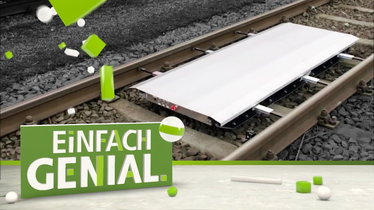Schienenroboter soll Gleise inspizieren | Einfach genial | MDR