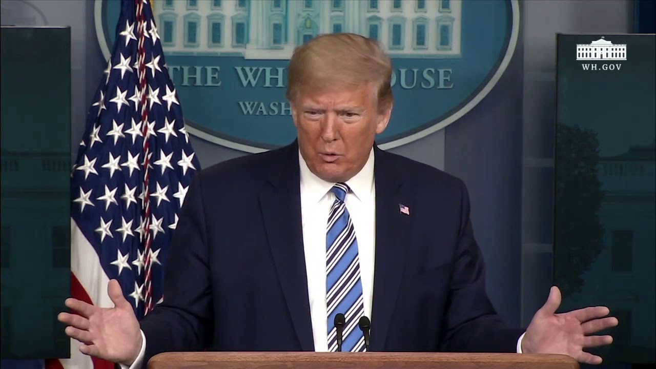 Trump handles hysterical and unprepared CBS reporter Weijia Jiang (04-19-20)