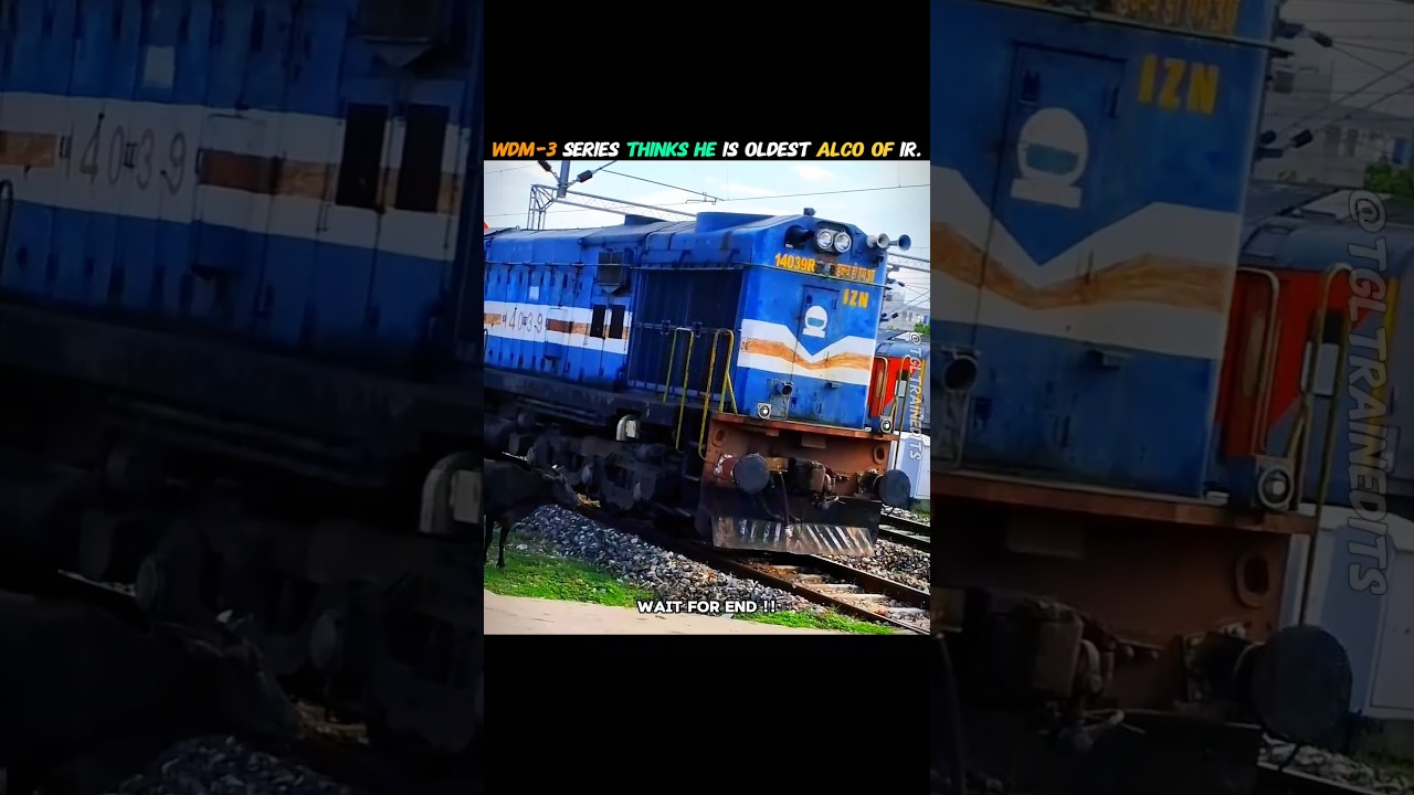 WDM-2 ATTITUDE EDIT 😎💪🔥 | The Legendary Diesel Loco of Indian Railways 🚆🇮🇳