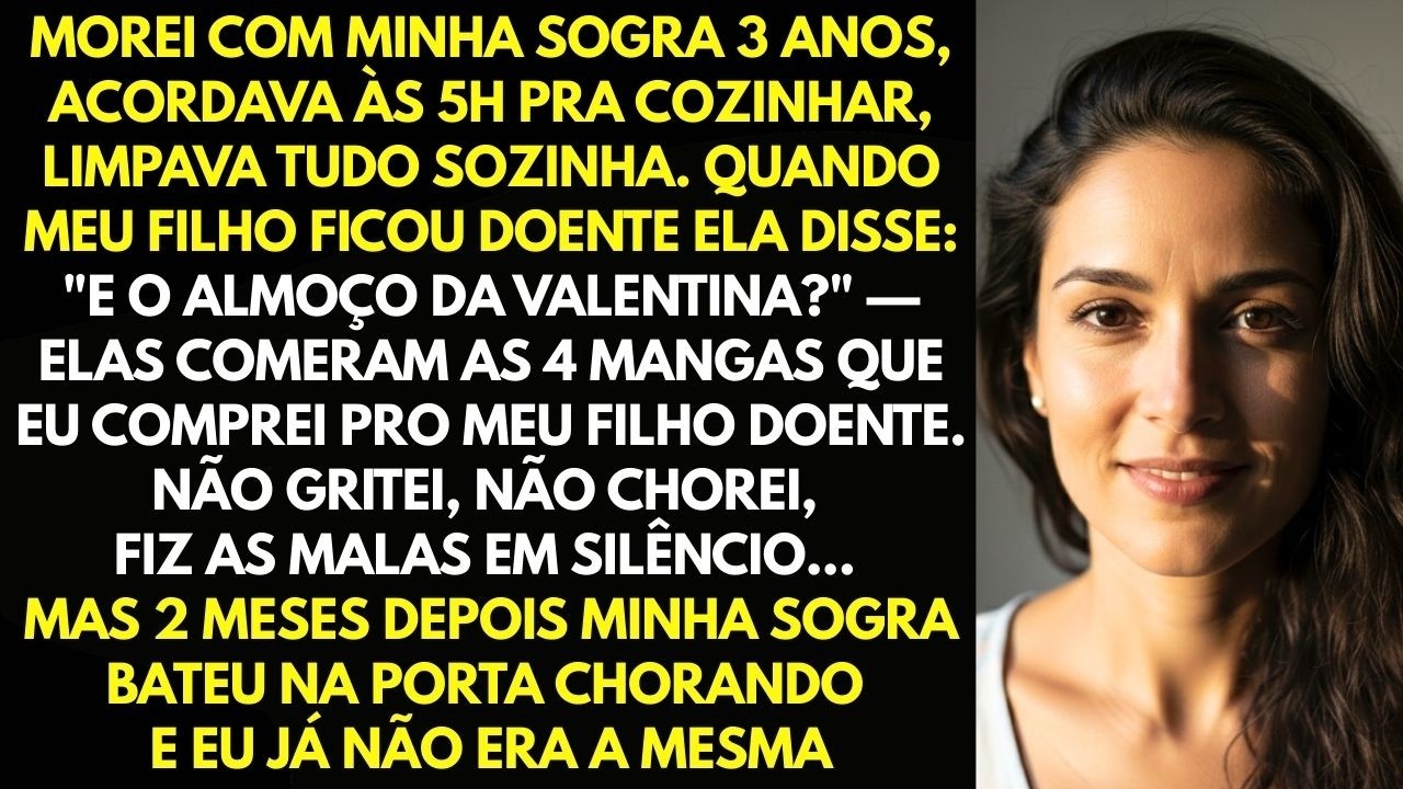 Minha Sogra Me Tratou Como Empregada Por 3 Anos. Fiz Tudo Sem Reclamar, Mas Quando Meu Filho...
