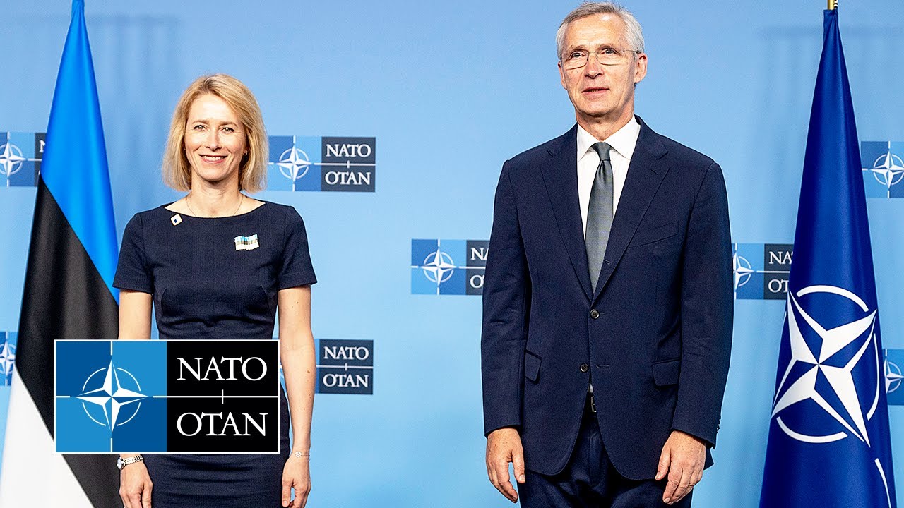 NATO Secretary General with the Prime Minister of Estonia 🇪🇪 Kaja Kallas, 27 JUN 2024