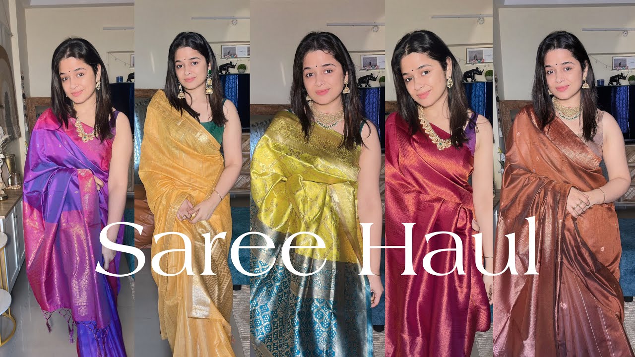 Beautiful Wedding And Occasion Wear Saree| Amazon Haul| The Touchupgirl
