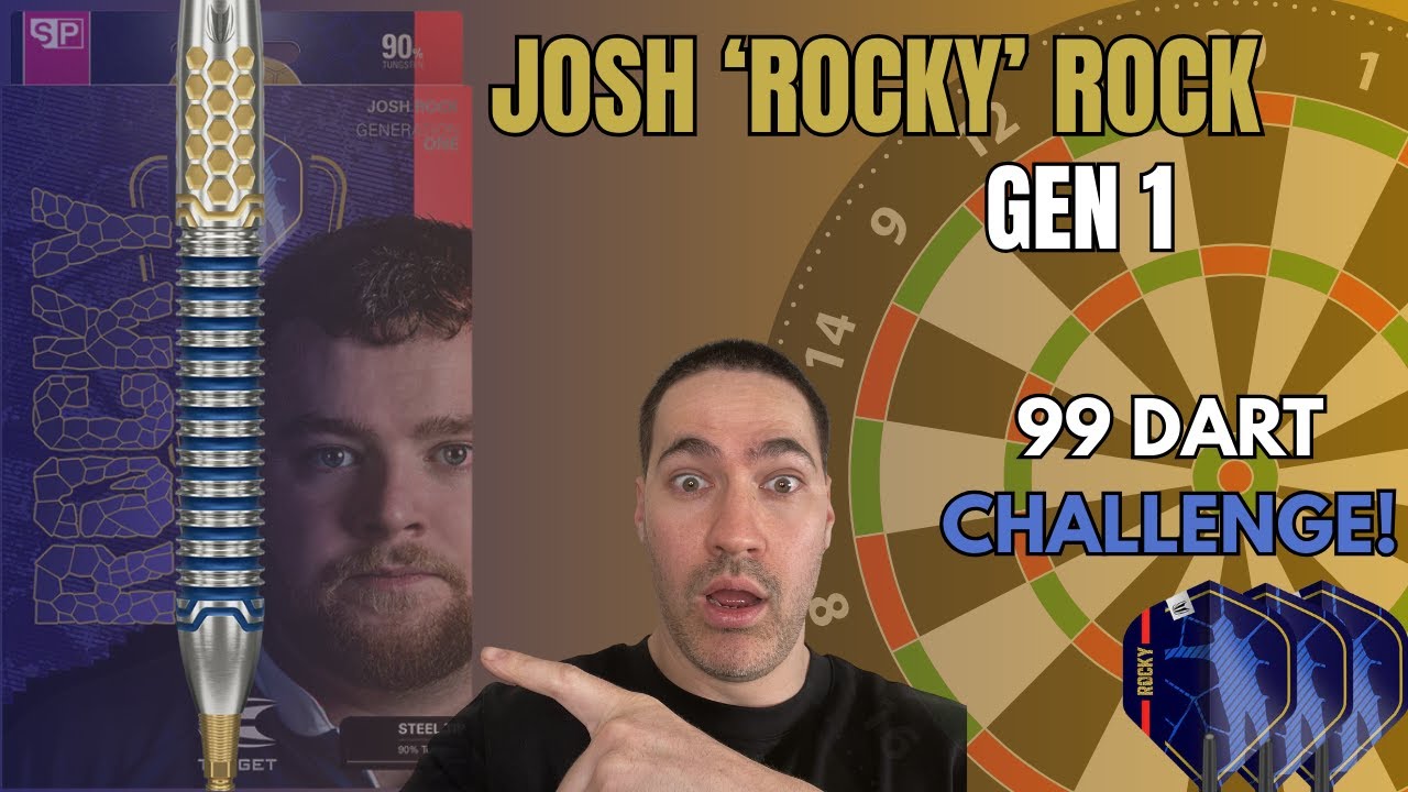 JOSH ROCK Gen 1 Darts + 99 Dart CHALLENGE!