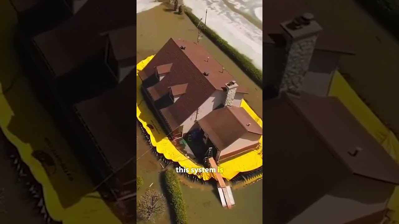 The Self Rising Flood Barrier! 🌊⛔🤯