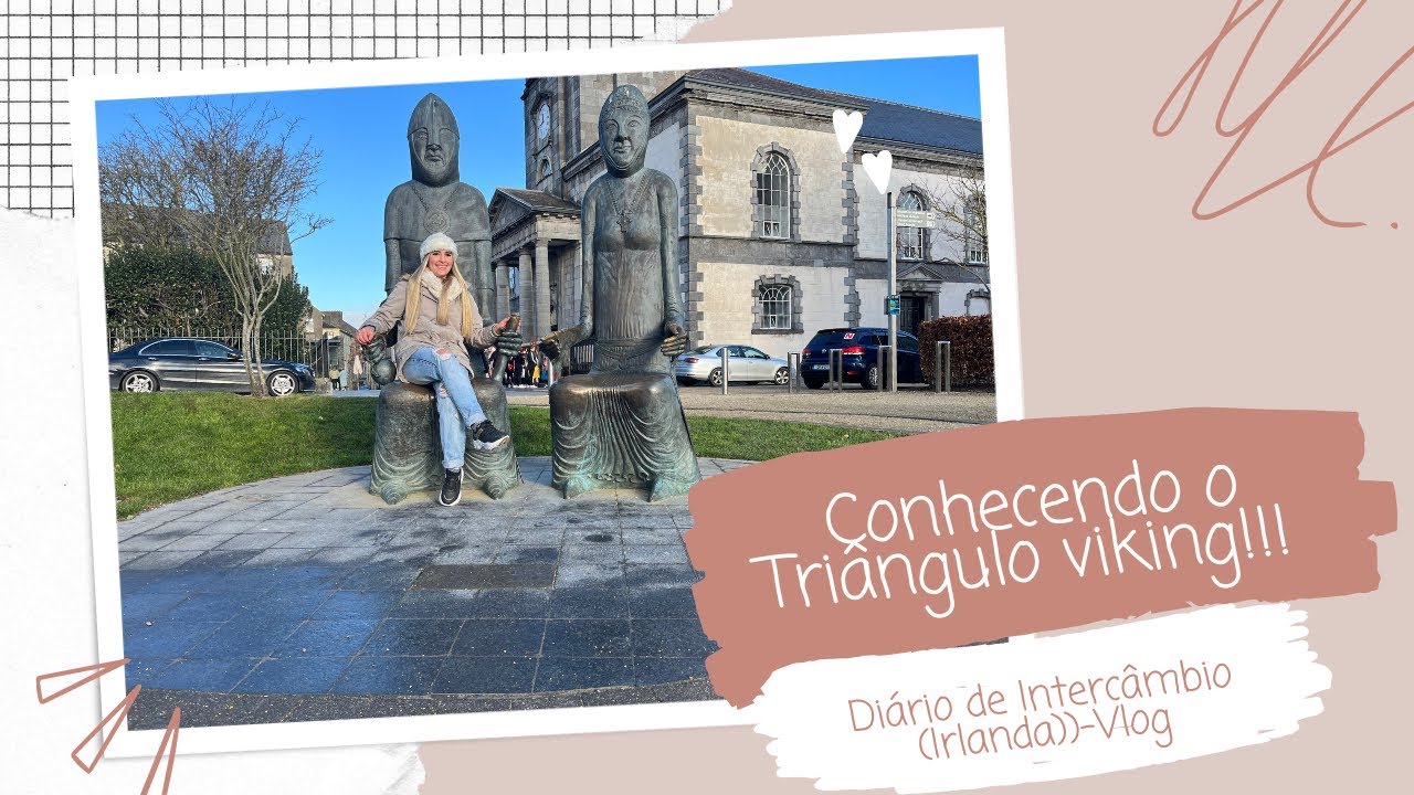 Vlog - Conhecendo o Triângulo Viking localizado em Waterford !!!#diariodeintercambio 4