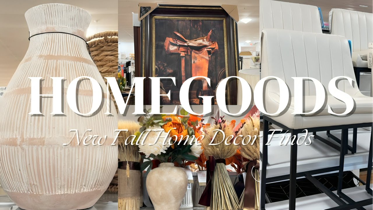 HOMEGOODS SHOPPING HAUL!! HOME GOODS FALL HIGH END HOME DECOR 2025! 