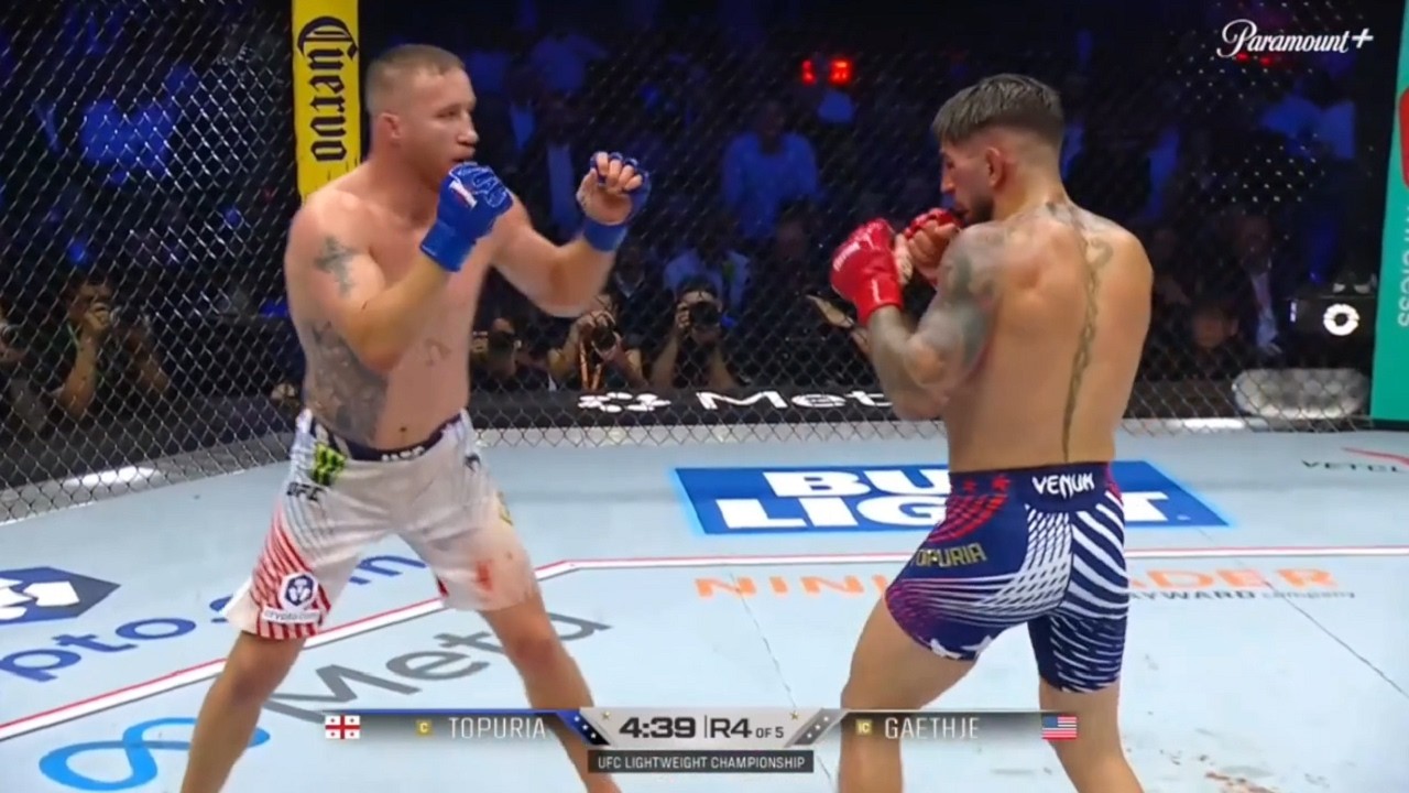 Justin Gaethje vs Ilia Topuria Full Fight | UFC Freedom 250