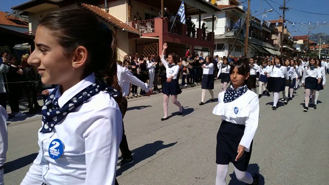 Παρέλαση 25ης Μαρτίου 2019 στις Κρηνίδες