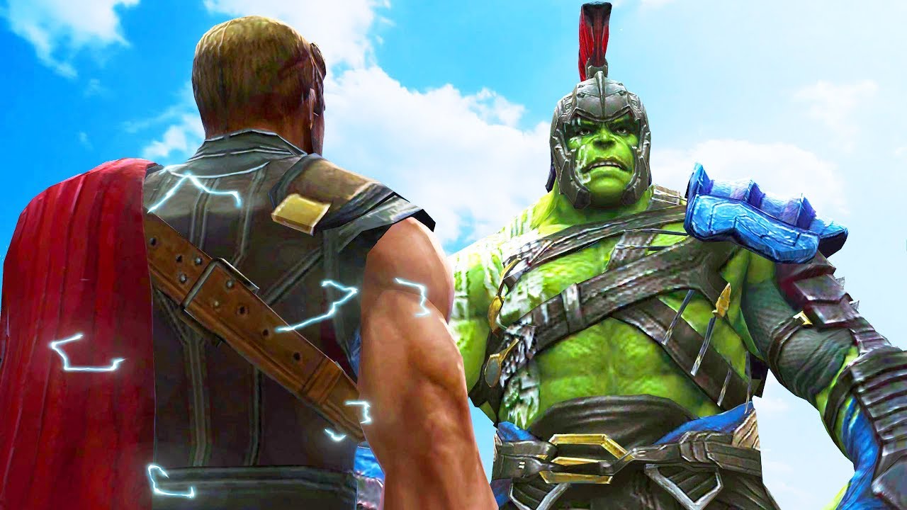 THOR VS HULK - GLADIATOR HULK VS THOR RAGNAROK (2017)