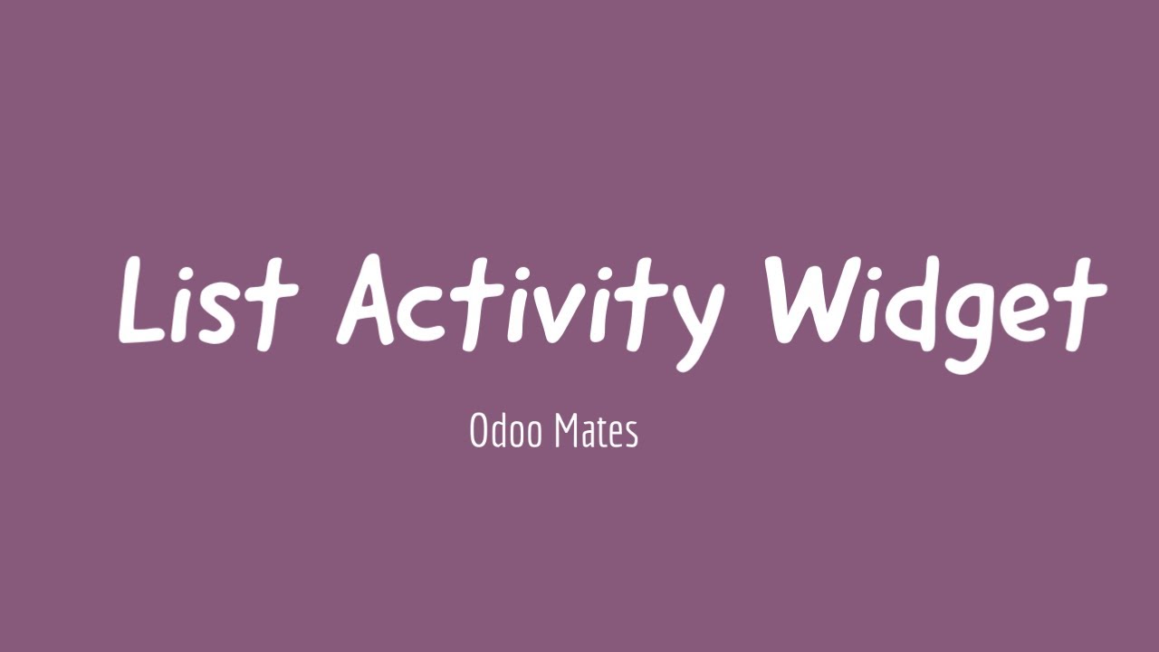 39. Список действий виджета в Odoo || Список действий виджета в Odoo || Действия в древовидной ст...