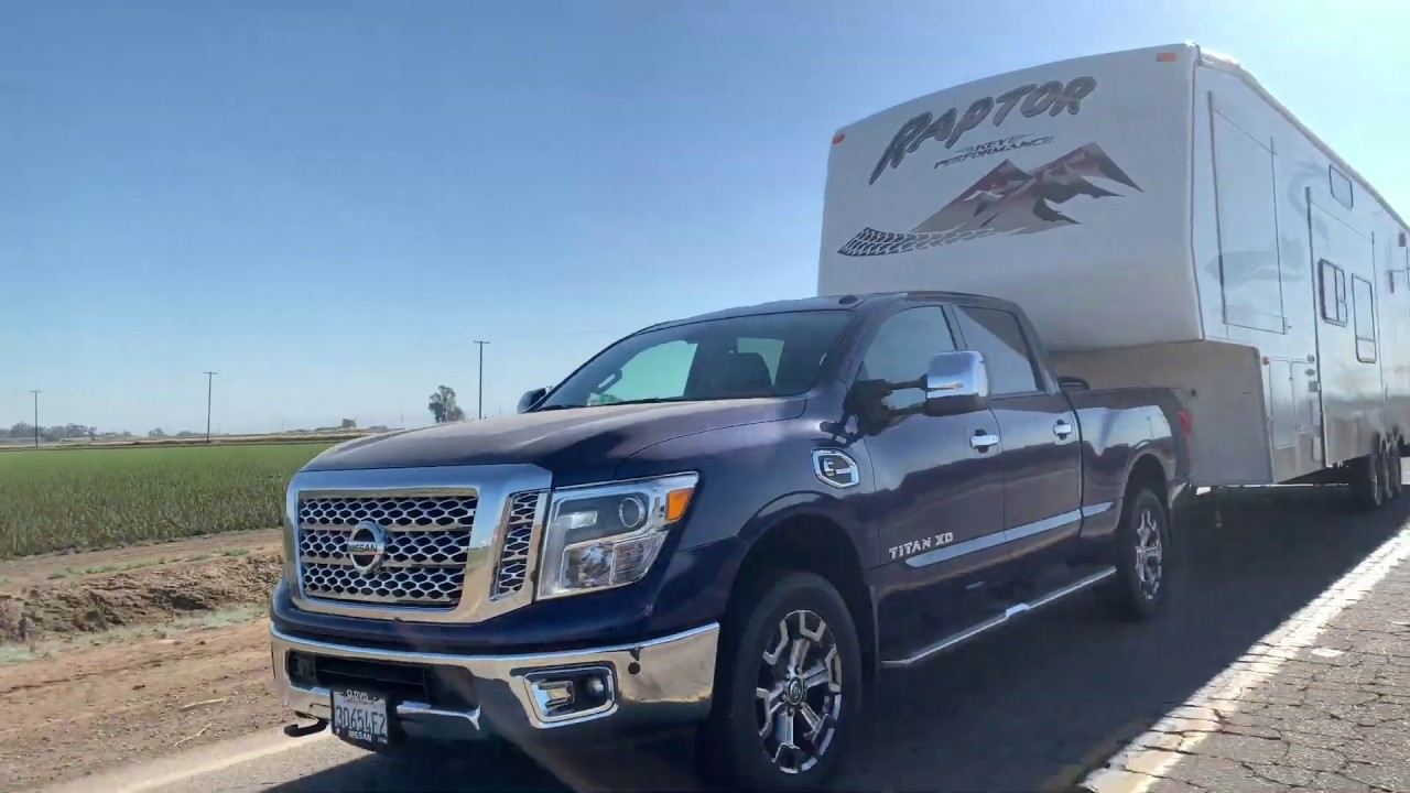 Nissan Titan XD Overloaded