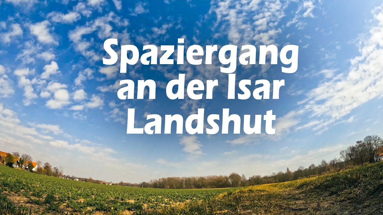 Spaziergang an der Isar, Landshut