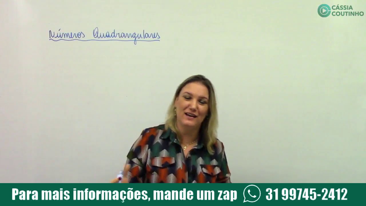 [REVISÃO  GRATUITA DE MATEMÁTICA] - Quadrados Perfeitos - Dica da Cassinha.