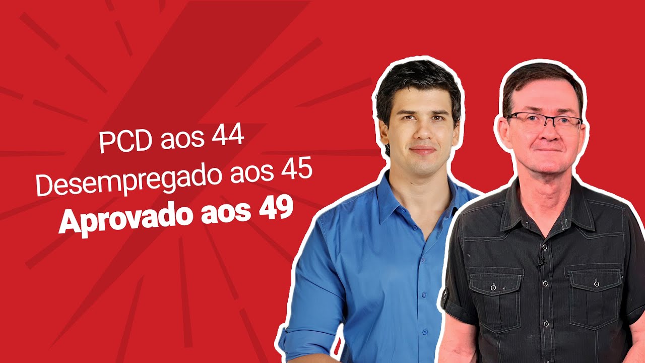 Aos 49 anos, após sofrer uma lesão cerebral, ele passou em 8 concursos | Alexandre Falchi