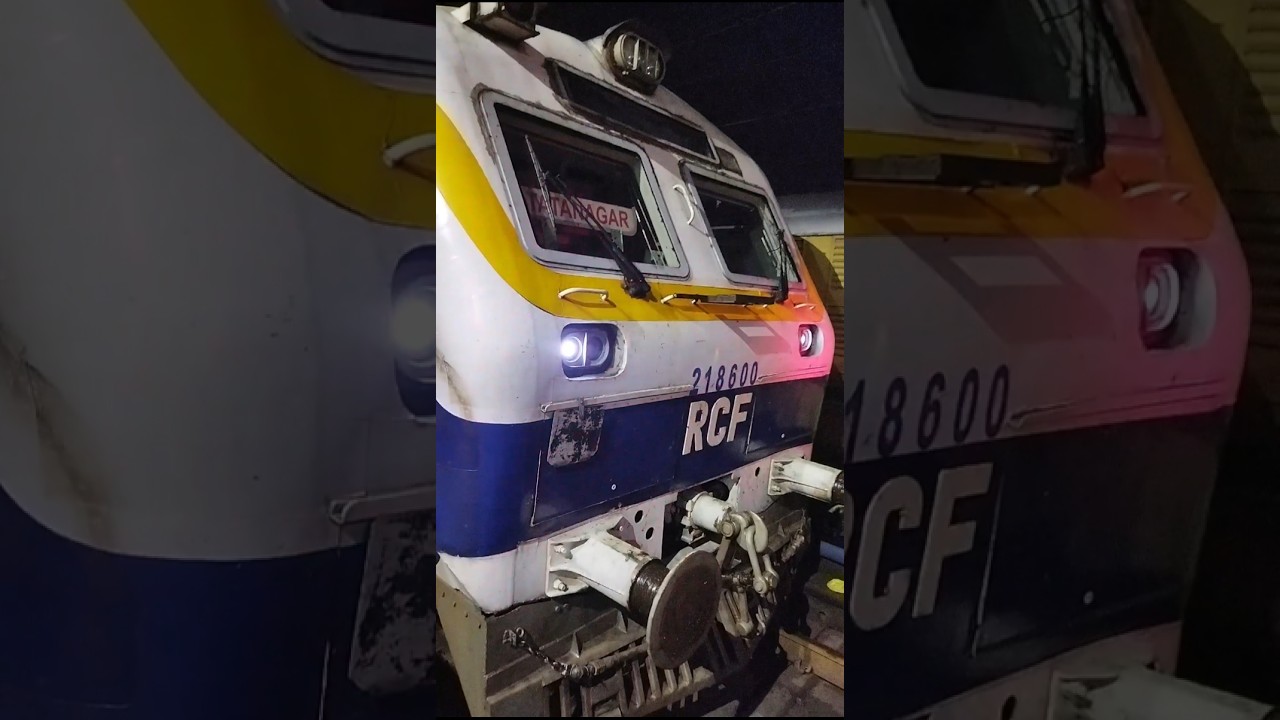 Two Trains Face to Face at Tatanagar Junction😱 