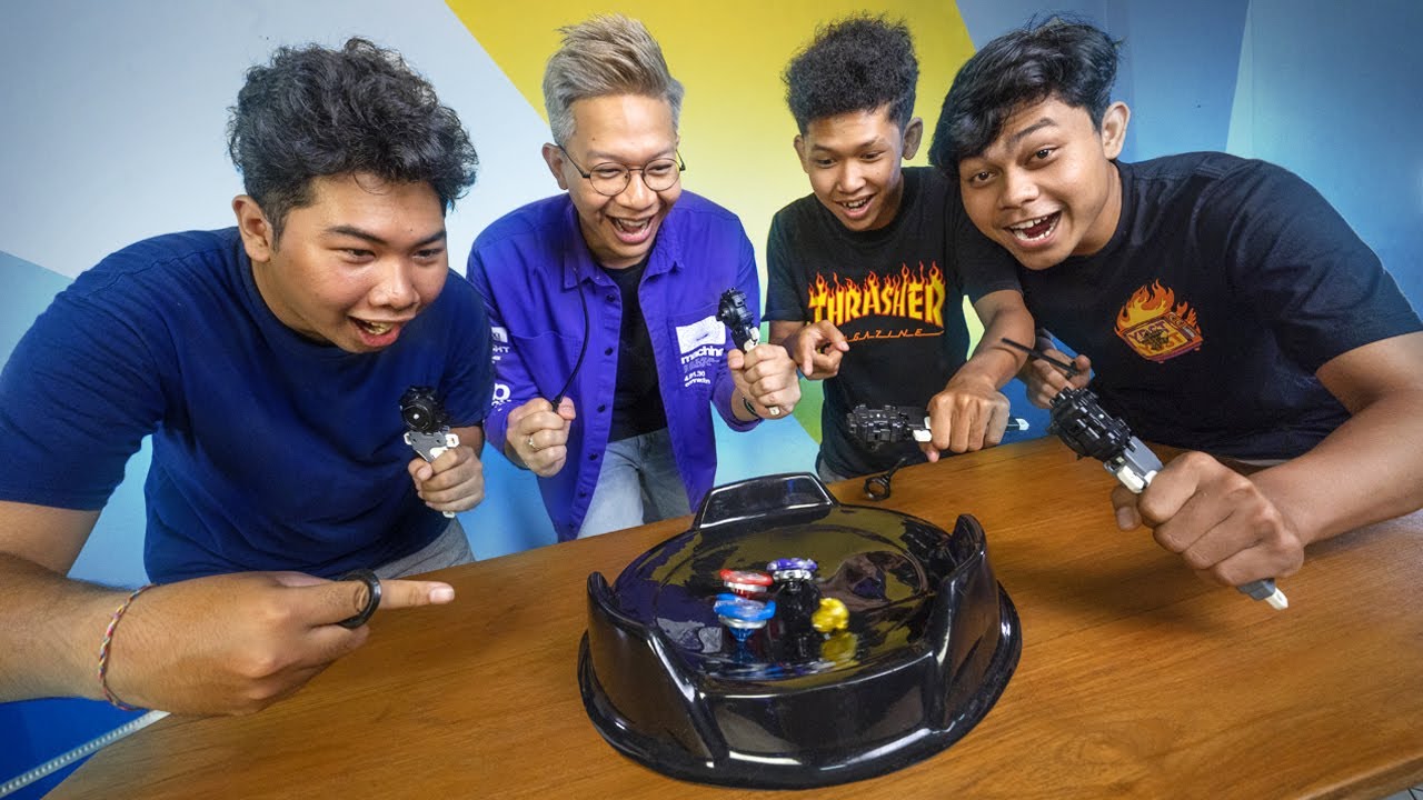 NOSTALGIA MASA KECIL!! ADU BEYBLADE!!