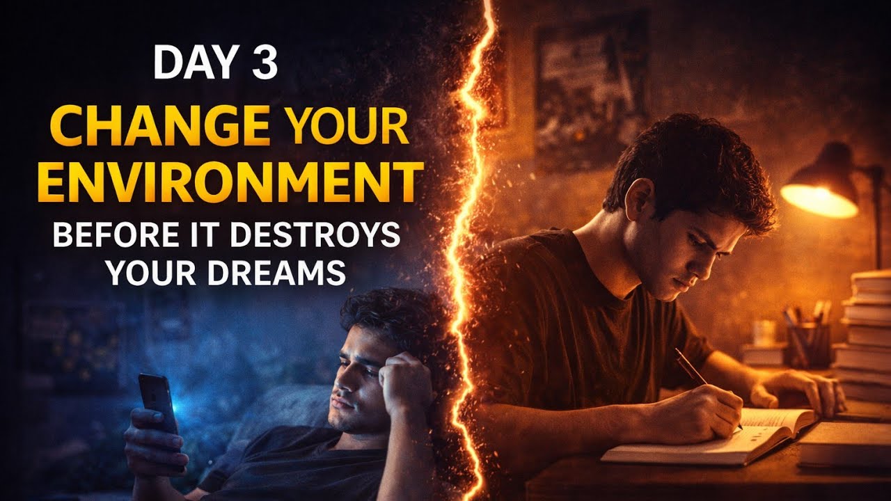 Your Environment Is Secretly Destroying Your Dreams | Day 3