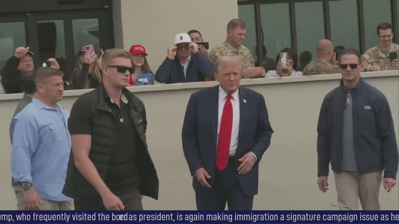 Donald Trump in Texas to visit southern border