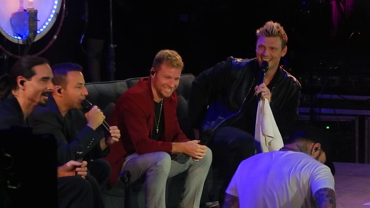 Backstreet Boys Cruise 2018 - Group B - Nick being emotional about Kevin