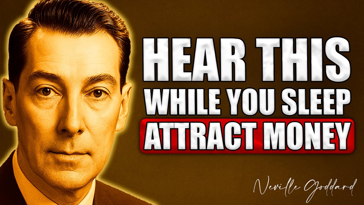 HEAR THIS While You SLEEP and GET READY to ATTRACT MONEY | Neville Goddard