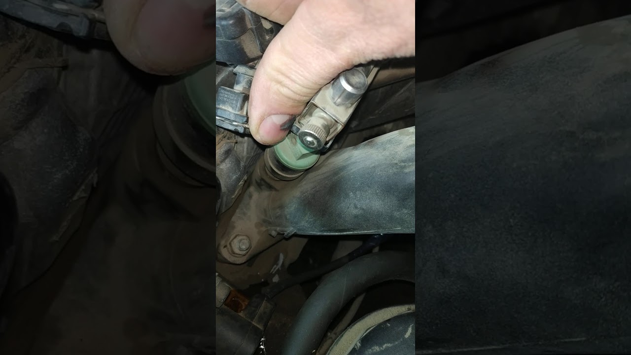 Часть 2. Замена датчика распредвала на BMW E39 с двигателем М52 В25