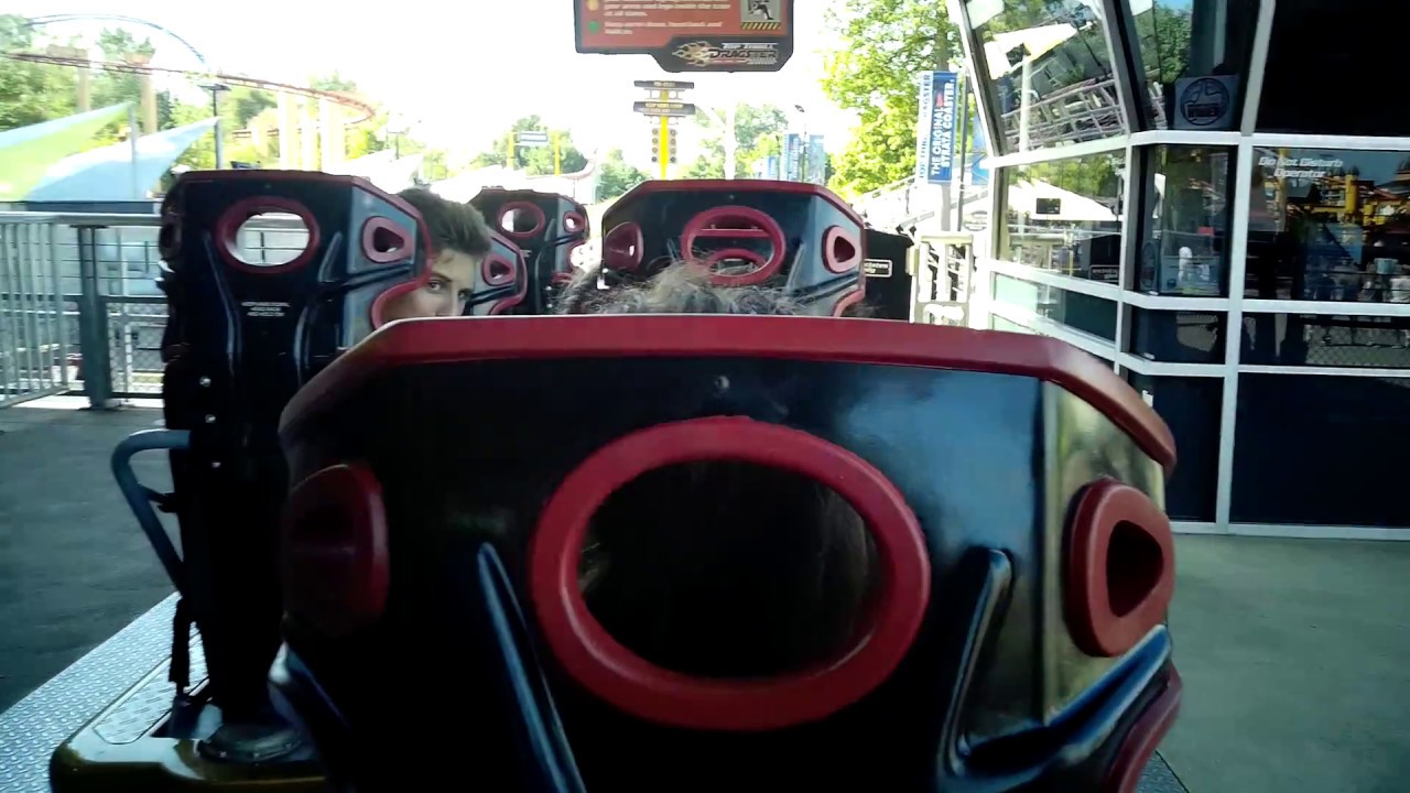 Cedar Point - Top Thrill Dragster on ride video - August 31, 2018